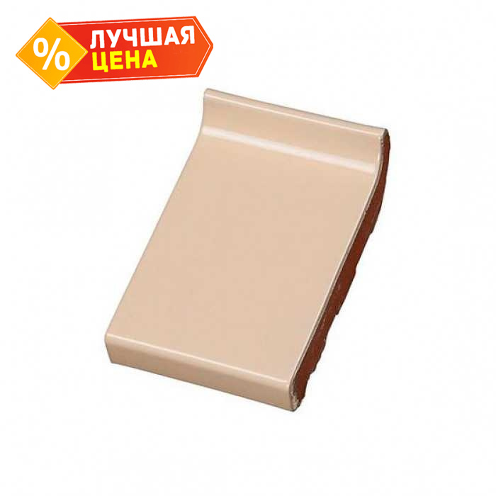 Клинкерный водоотлив Terca Ivory глазурованный, 160*105*30 мм