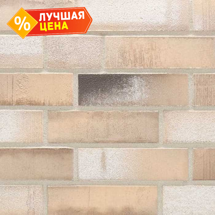 Клинкерная плитка Stroeher Kontur WS 490 sandgrau рельефная, 240х71х12 мм