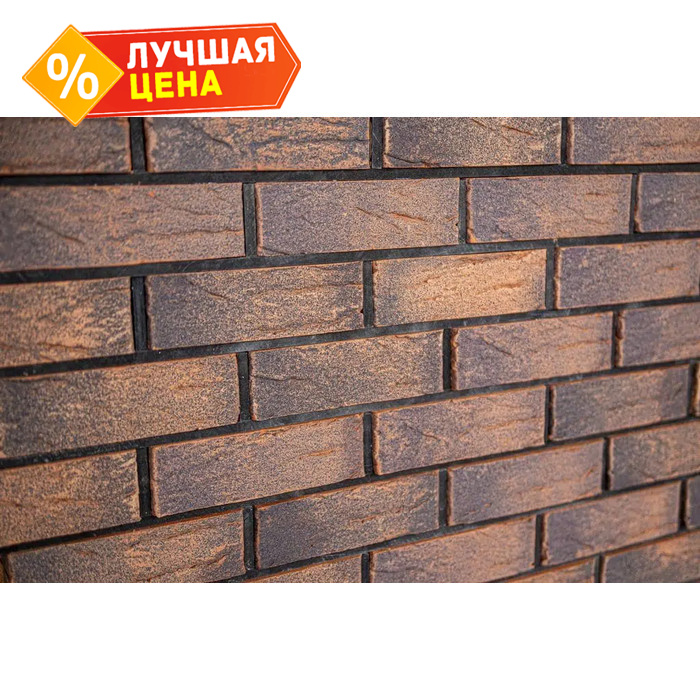 Кирпич клинкерный Faber Jar Онежский 215х102х65 мм