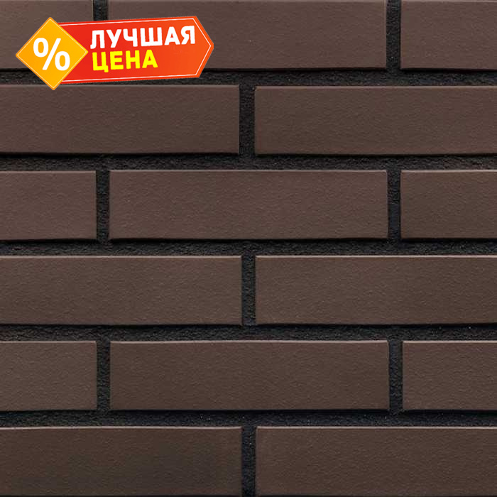 Клинкерная облицовочная плитка King Klinker Dream House для НФС, 03 Natural Brown, 240*71*17 мм