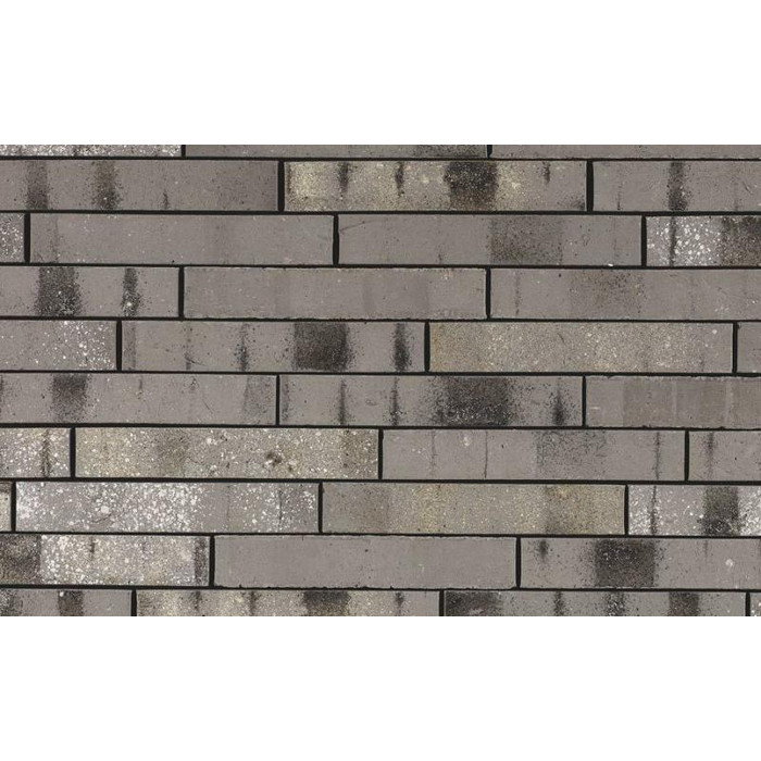 Кирпич облицовочный Terca Archipolis Jet Grijs, 240х65х40 мм