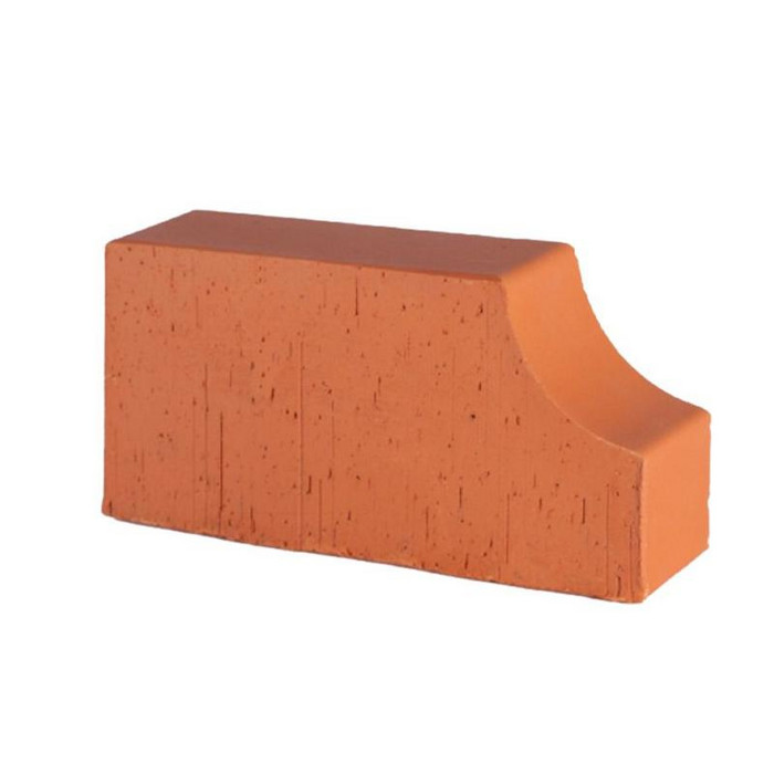 Печной кирпич радиусный полнотелый Lode Janka F13 гладкий, 250х120х65 мм