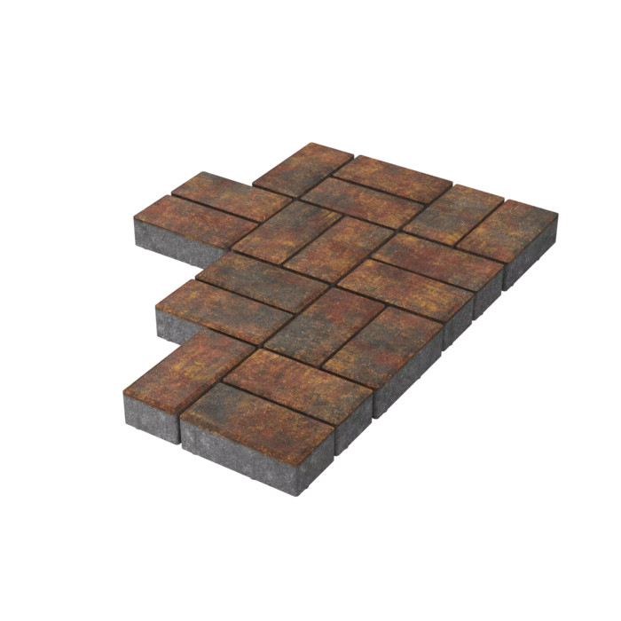 Брусчатка Stellard 200х100х60 мм Закат